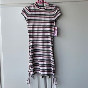 Nordstrom bodycon striped mini dress